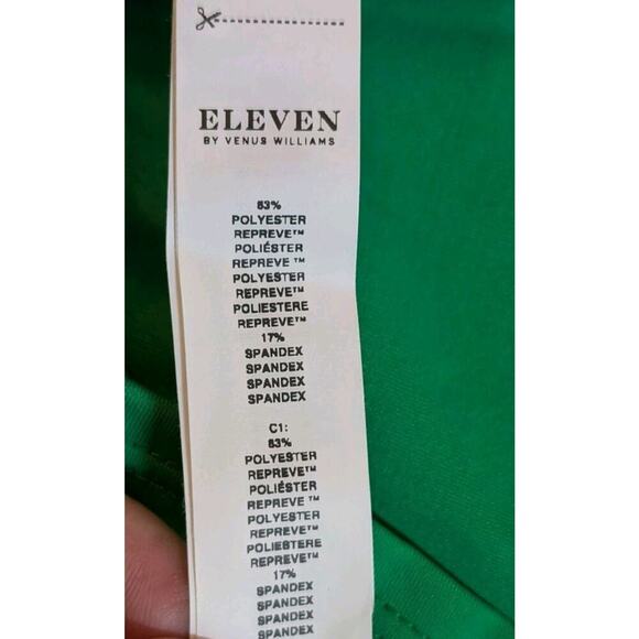 EleVen by Venus Williams Top Women’s Island Green Walk the Line Tank Small - Picture 6 of 9